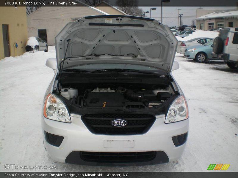 Fine Silver / Gray 2008 Kia Rondo LX V6