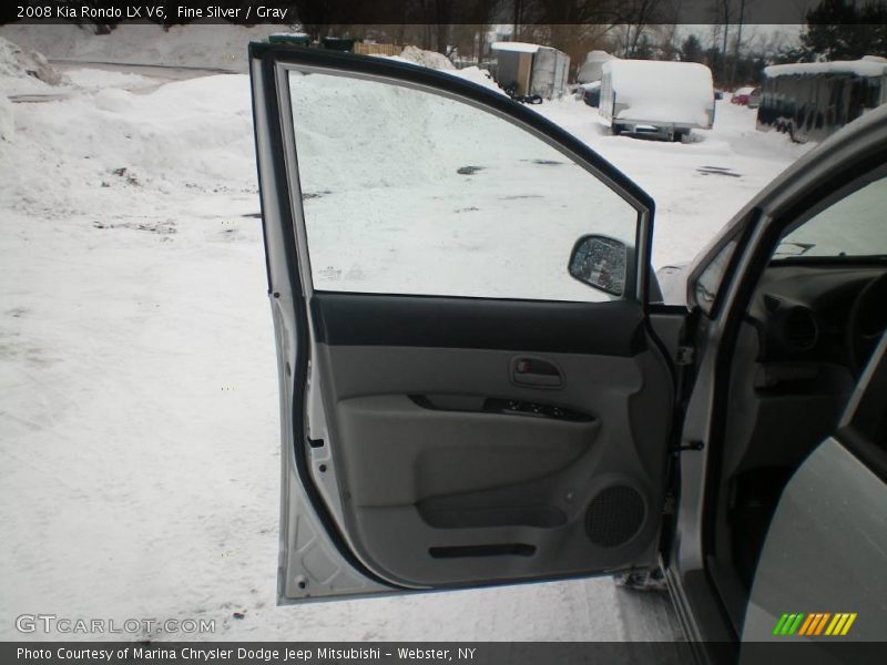Fine Silver / Gray 2008 Kia Rondo LX V6