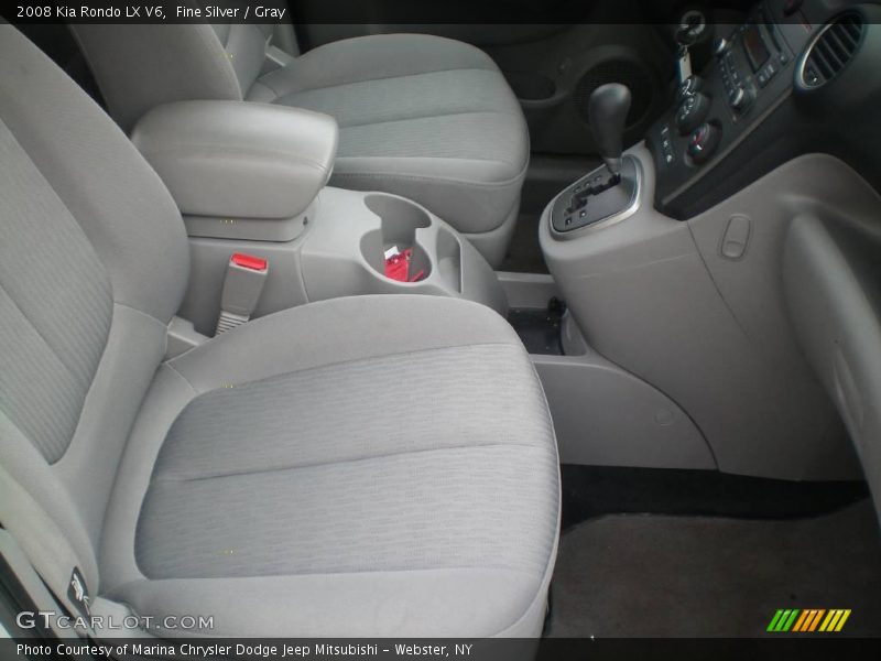 Fine Silver / Gray 2008 Kia Rondo LX V6