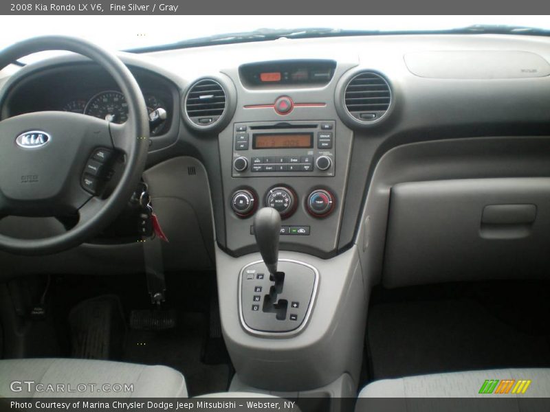 Fine Silver / Gray 2008 Kia Rondo LX V6