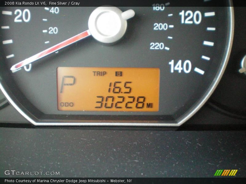 Fine Silver / Gray 2008 Kia Rondo LX V6