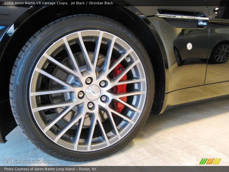 Jet Black / Obsidian Black 2009 Aston Martin V8 Vantage Coupe