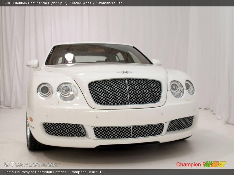 Glacier White / Newmarket Tan 2008 Bentley Continental Flying Spur