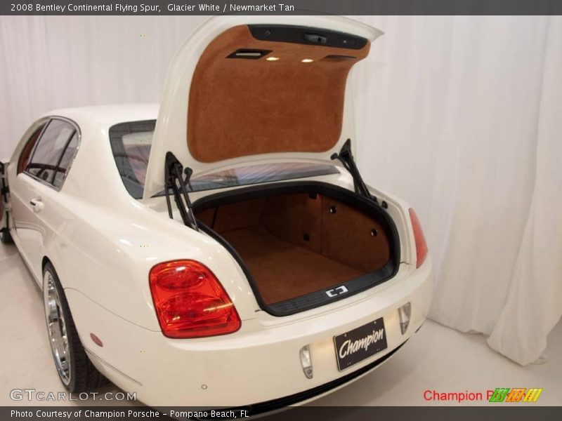 Glacier White / Newmarket Tan 2008 Bentley Continental Flying Spur