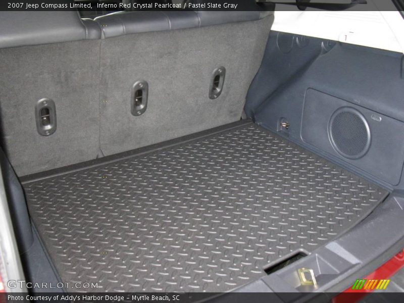 Inferno Red Crystal Pearlcoat / Pastel Slate Gray 2007 Jeep Compass Limited