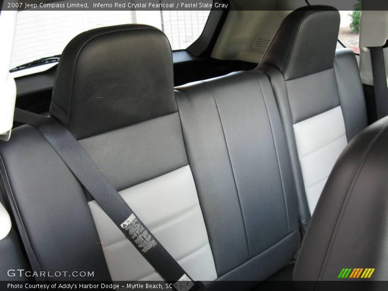 Inferno Red Crystal Pearlcoat / Pastel Slate Gray 2007 Jeep Compass Limited