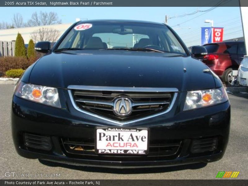 Nighthawk Black Pearl / Parchment 2005 Acura TSX Sedan