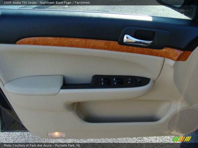 Nighthawk Black Pearl / Parchment 2005 Acura TSX Sedan