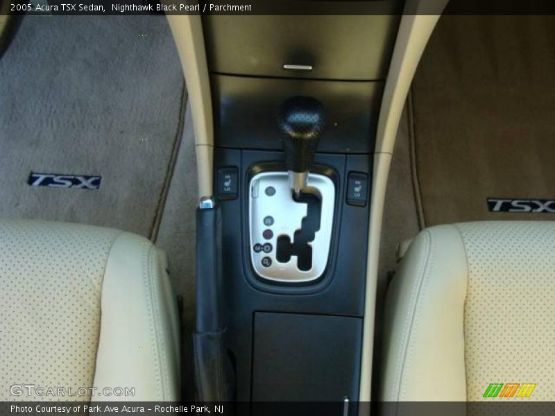 Nighthawk Black Pearl / Parchment 2005 Acura TSX Sedan
