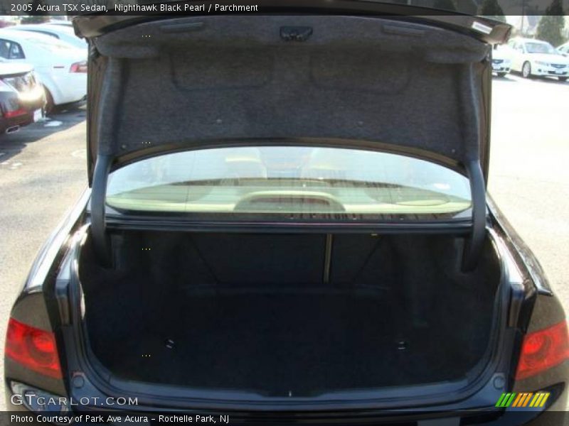 Nighthawk Black Pearl / Parchment 2005 Acura TSX Sedan