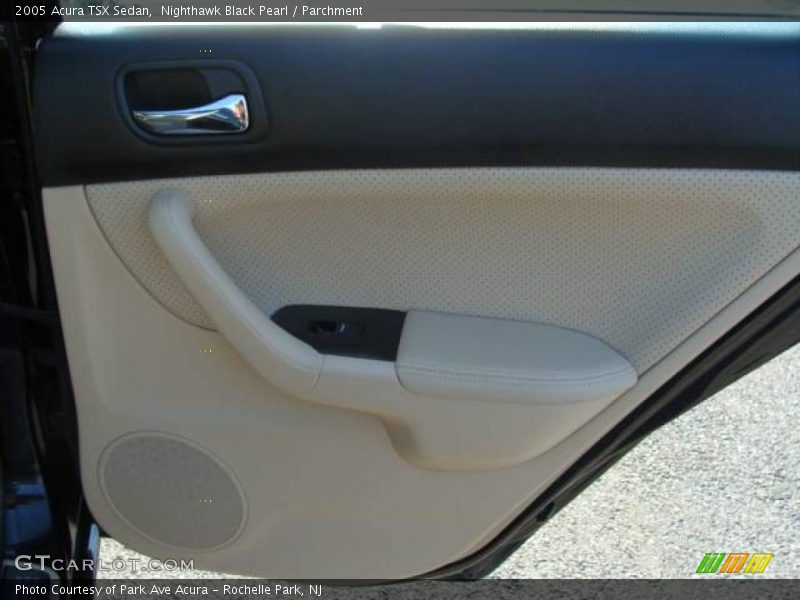 Nighthawk Black Pearl / Parchment 2005 Acura TSX Sedan