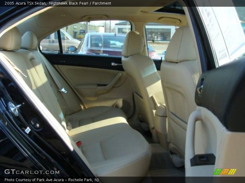 Nighthawk Black Pearl / Parchment 2005 Acura TSX Sedan