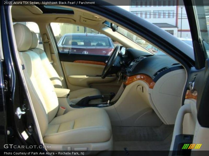 Nighthawk Black Pearl / Parchment 2005 Acura TSX Sedan