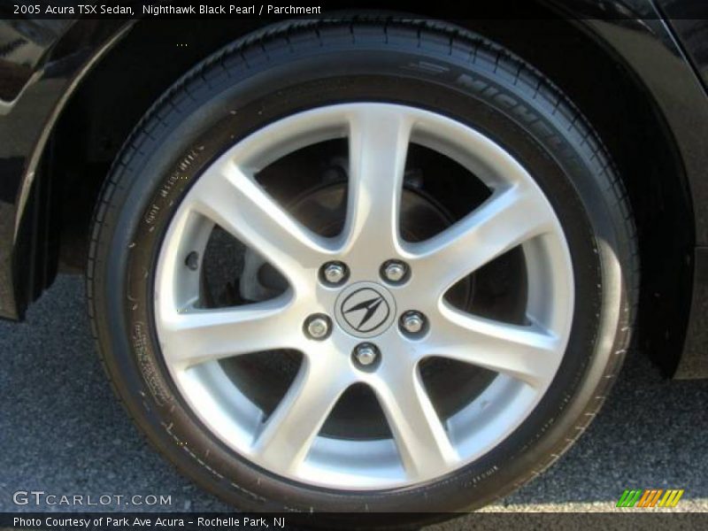 Nighthawk Black Pearl / Parchment 2005 Acura TSX Sedan