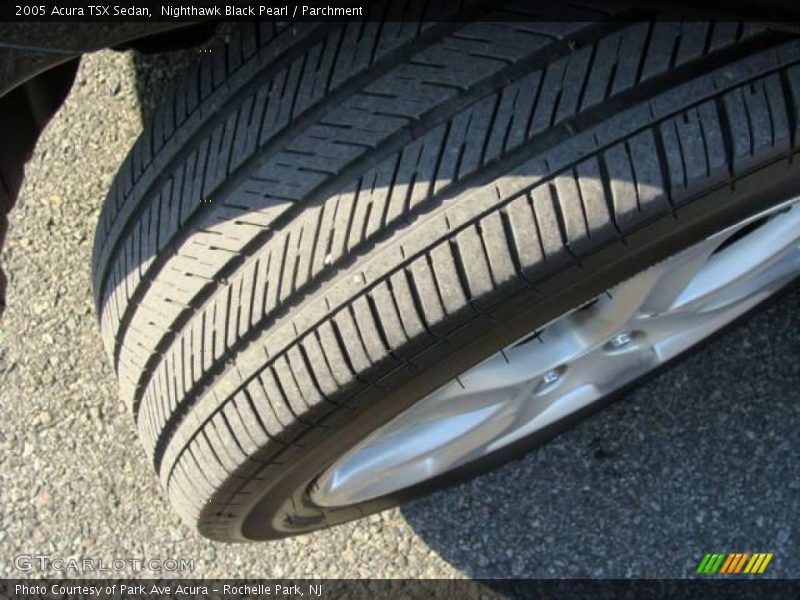 Nighthawk Black Pearl / Parchment 2005 Acura TSX Sedan