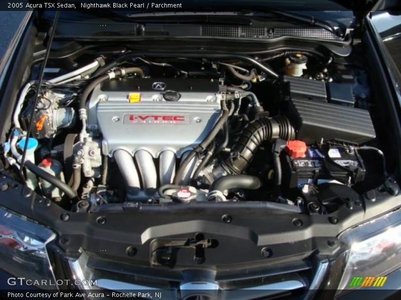 Nighthawk Black Pearl / Parchment 2005 Acura TSX Sedan