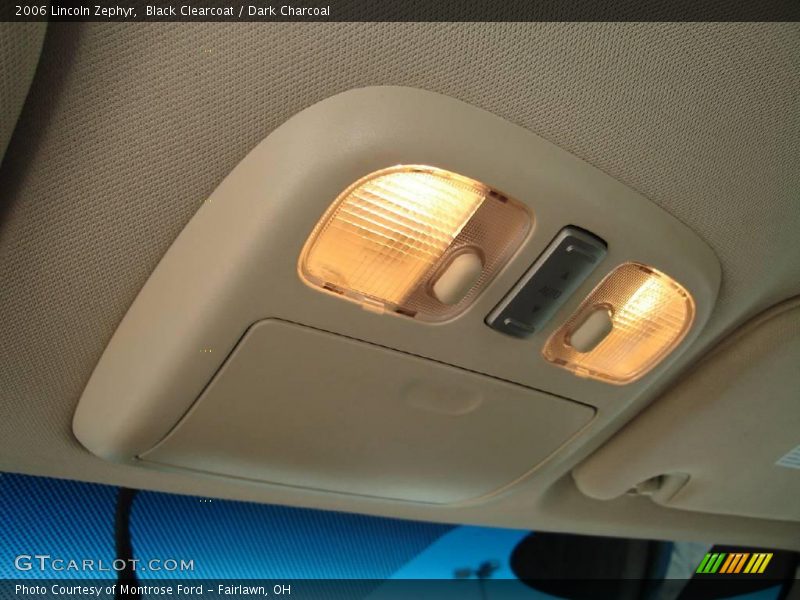 Black Clearcoat / Dark Charcoal 2006 Lincoln Zephyr