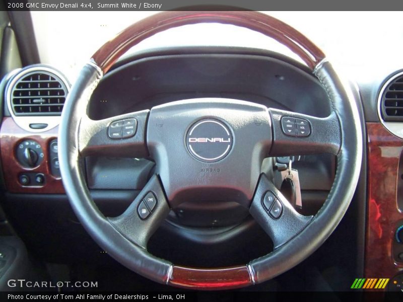 Summit White / Ebony 2008 GMC Envoy Denali 4x4