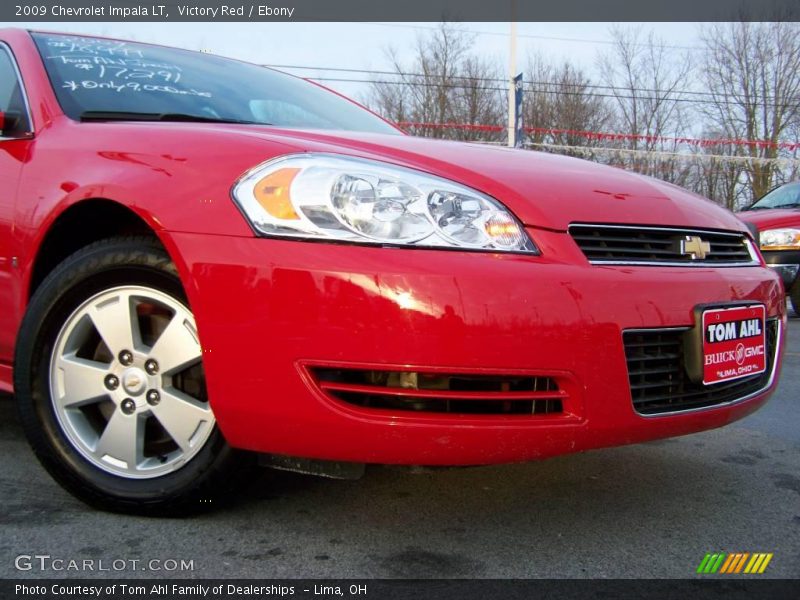 Victory Red / Ebony 2009 Chevrolet Impala LT