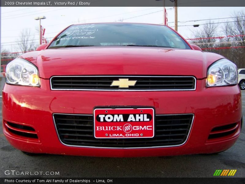 Victory Red / Ebony 2009 Chevrolet Impala LT