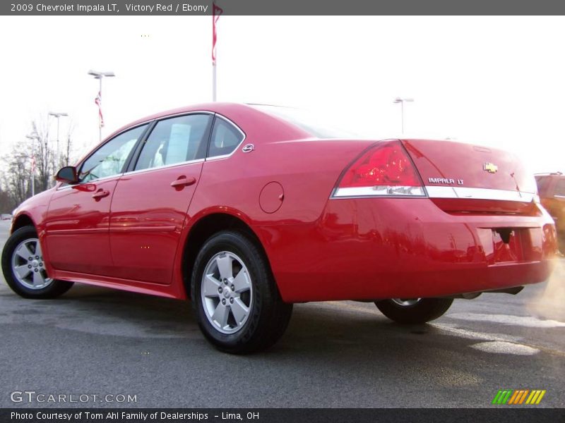 Victory Red / Ebony 2009 Chevrolet Impala LT