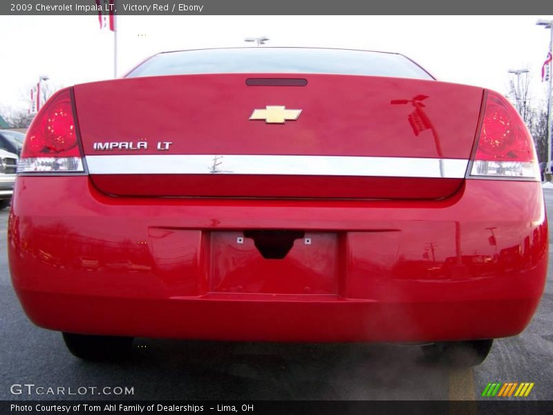 Victory Red / Ebony 2009 Chevrolet Impala LT