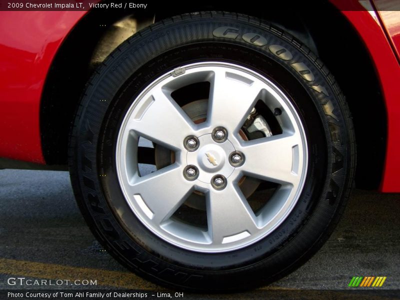 Victory Red / Ebony 2009 Chevrolet Impala LT