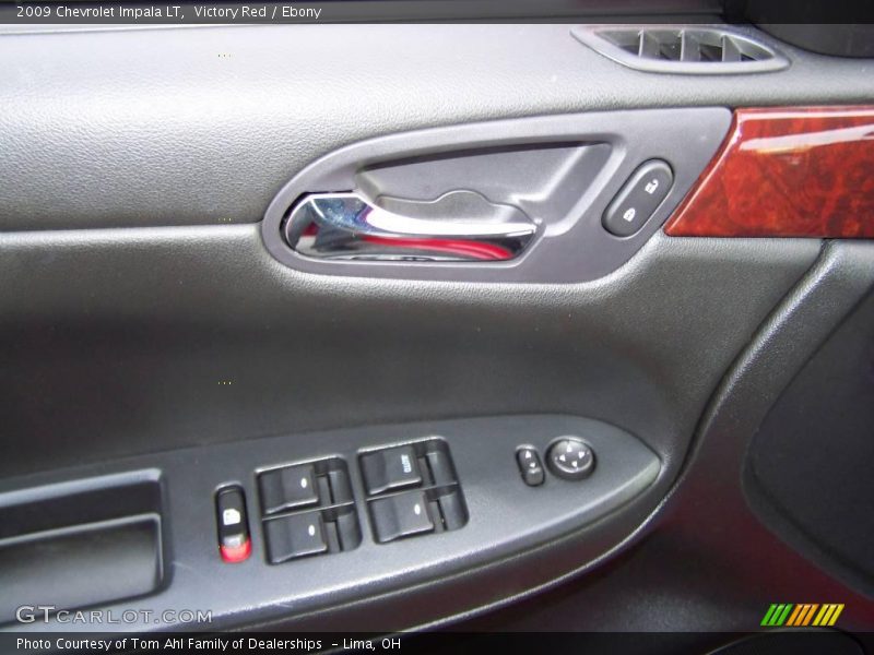 Victory Red / Ebony 2009 Chevrolet Impala LT