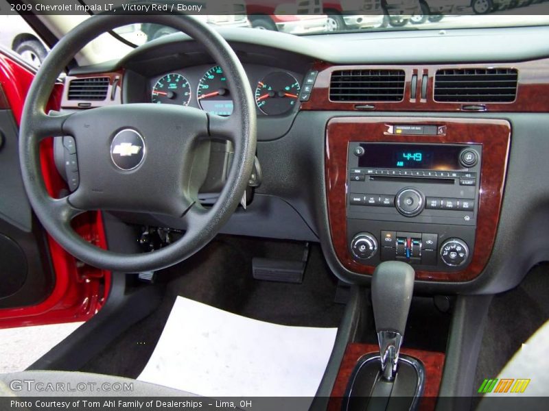 Victory Red / Ebony 2009 Chevrolet Impala LT
