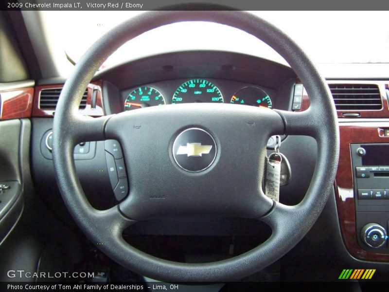 Victory Red / Ebony 2009 Chevrolet Impala LT