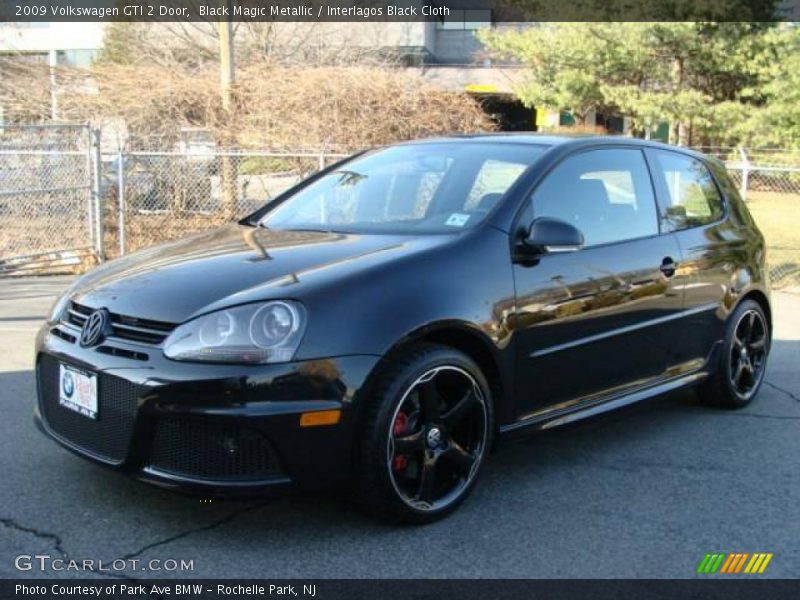 Black Magic Metallic / Interlagos Black Cloth 2009 Volkswagen GTI 2 Door