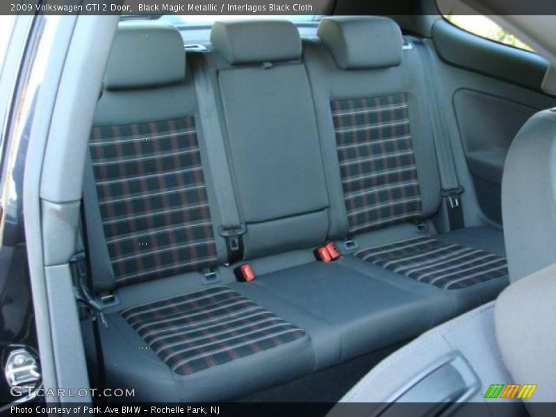 Black Magic Metallic / Interlagos Black Cloth 2009 Volkswagen GTI 2 Door