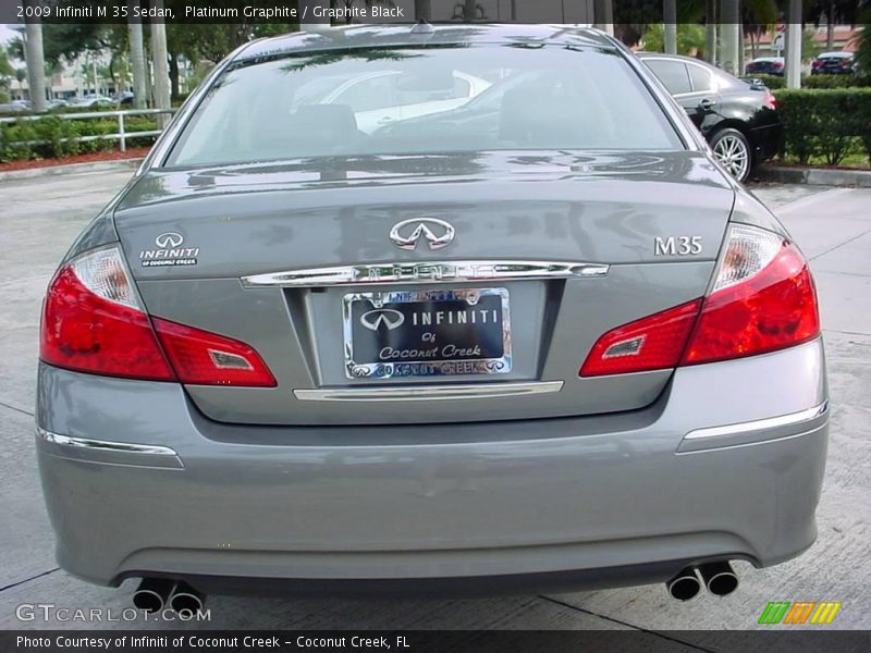 Platinum Graphite / Graphite Black 2009 Infiniti M 35 Sedan