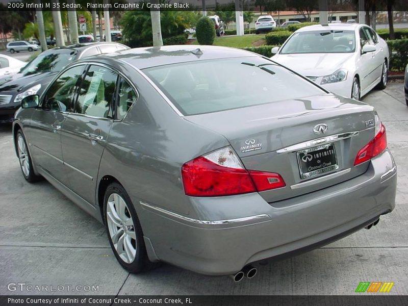 Platinum Graphite / Graphite Black 2009 Infiniti M 35 Sedan