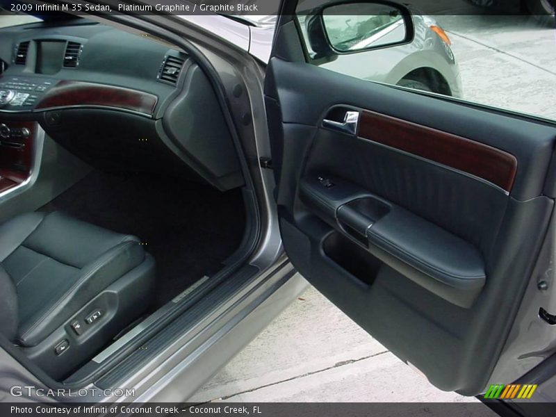 Platinum Graphite / Graphite Black 2009 Infiniti M 35 Sedan