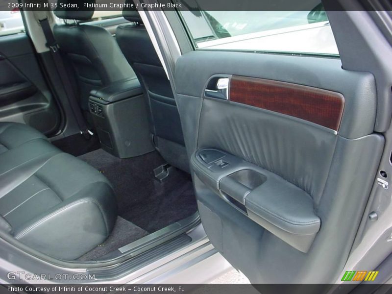 Platinum Graphite / Graphite Black 2009 Infiniti M 35 Sedan