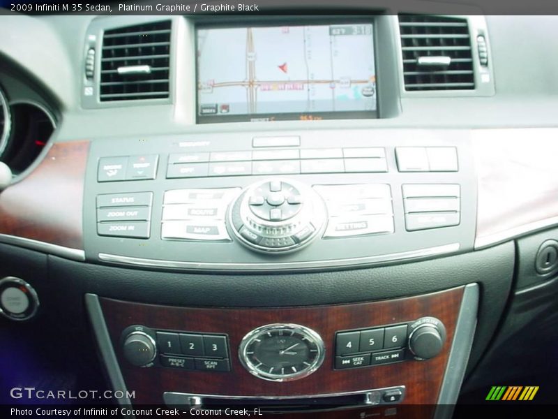 Platinum Graphite / Graphite Black 2009 Infiniti M 35 Sedan