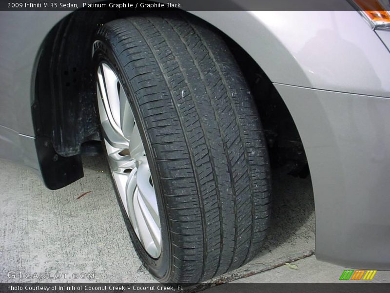Platinum Graphite / Graphite Black 2009 Infiniti M 35 Sedan