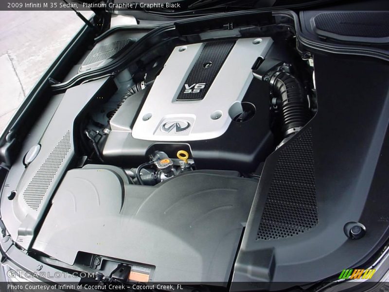 Platinum Graphite / Graphite Black 2009 Infiniti M 35 Sedan