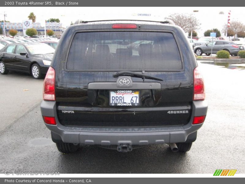 Black / Stone 2003 Toyota 4Runner SR5