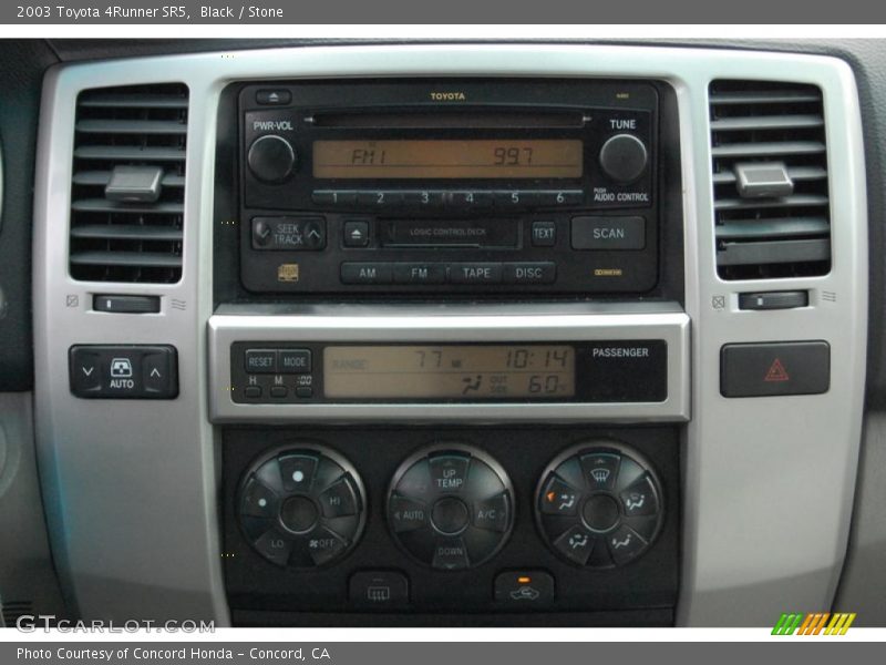 Black / Stone 2003 Toyota 4Runner SR5