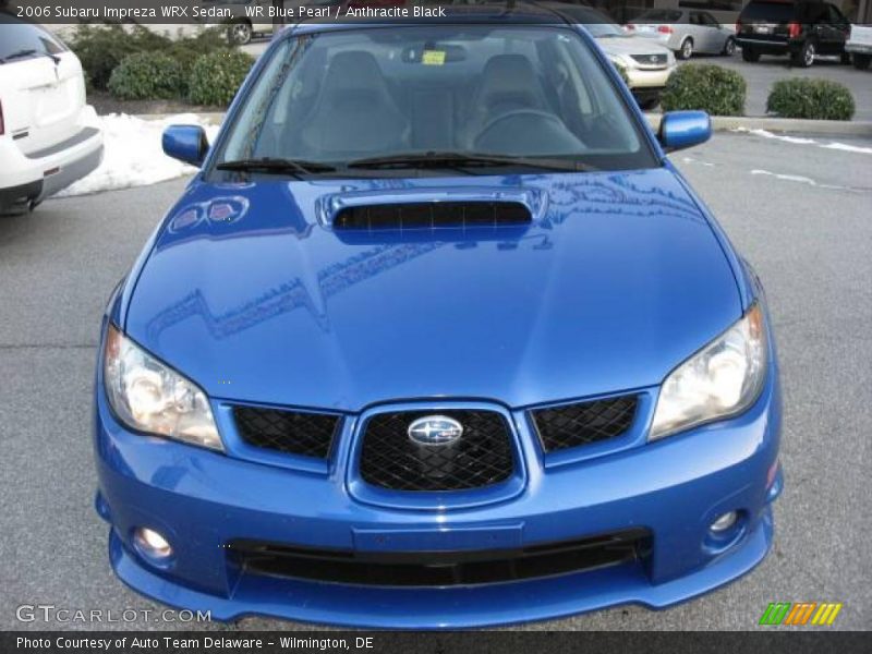 WR Blue Pearl / Anthracite Black 2006 Subaru Impreza WRX Sedan