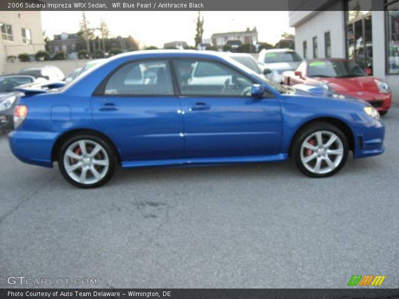 WR Blue Pearl / Anthracite Black 2006 Subaru Impreza WRX Sedan