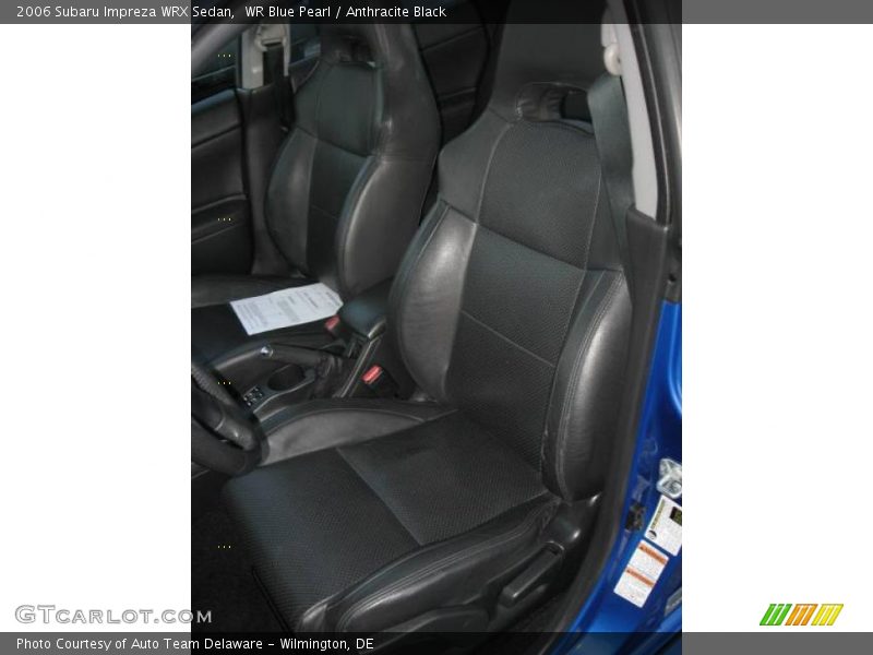 WR Blue Pearl / Anthracite Black 2006 Subaru Impreza WRX Sedan