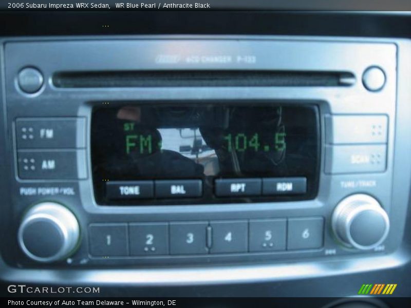 WR Blue Pearl / Anthracite Black 2006 Subaru Impreza WRX Sedan