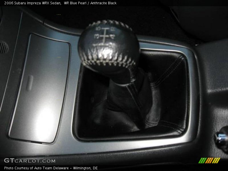 WR Blue Pearl / Anthracite Black 2006 Subaru Impreza WRX Sedan