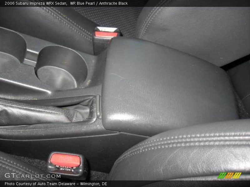 WR Blue Pearl / Anthracite Black 2006 Subaru Impreza WRX Sedan