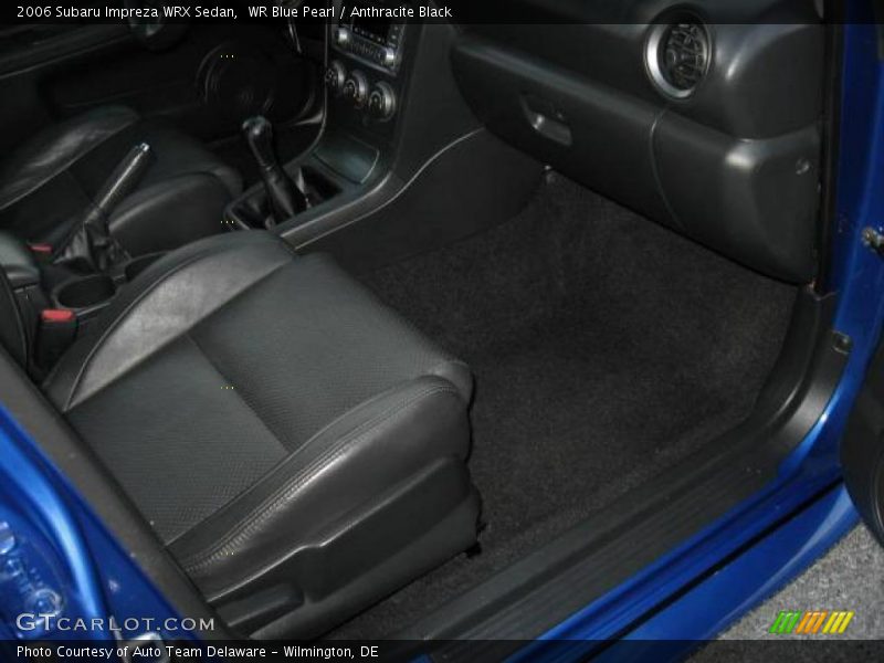 WR Blue Pearl / Anthracite Black 2006 Subaru Impreza WRX Sedan
