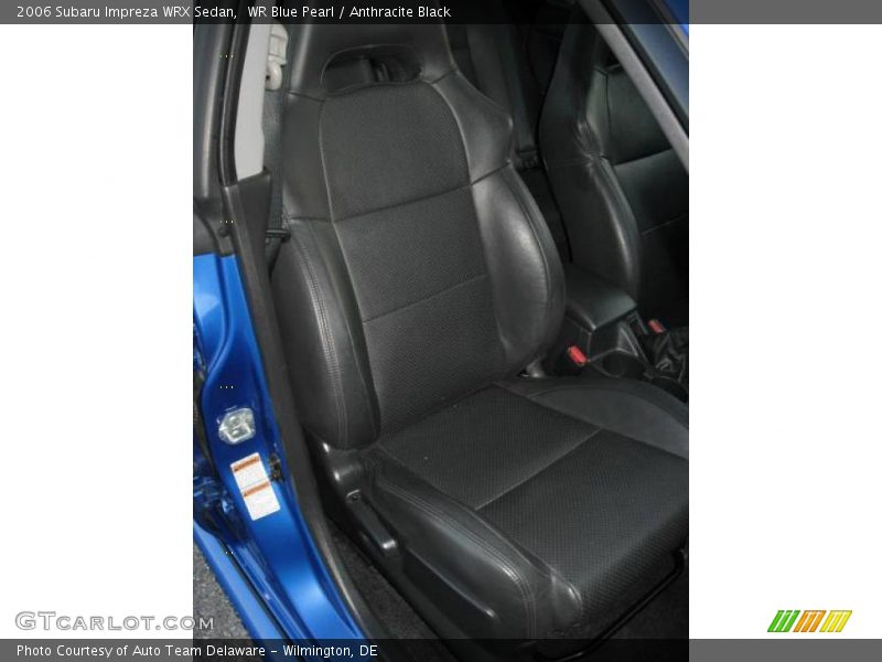 WR Blue Pearl / Anthracite Black 2006 Subaru Impreza WRX Sedan