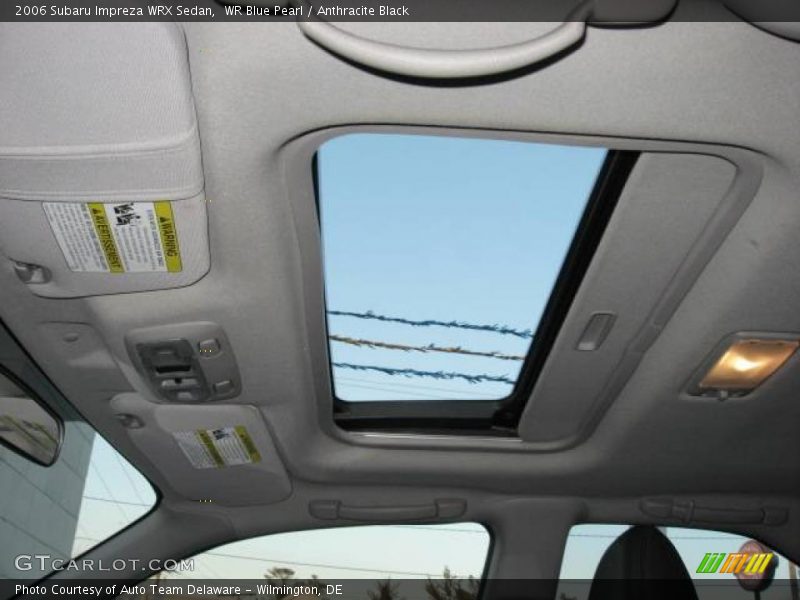 WR Blue Pearl / Anthracite Black 2006 Subaru Impreza WRX Sedan